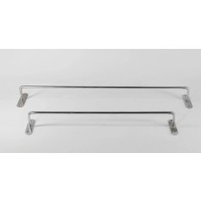 Empressco Paslanmaz Metal Kravatlık 45 Sm Krom Çelık Dolap Içi