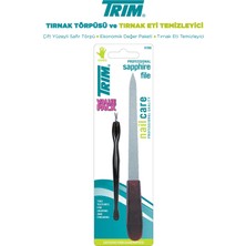 Trim Sapphire Törpü Tırnak Eti Çıkarıcı Hediyeli Hassas Şekillendirme Aracı 1 Adet Kırmızı