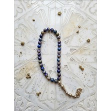 Liva Atelier Hakiki Doğal Lapis Lazuli Taşı Tesbih