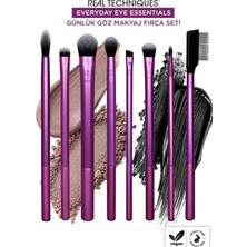 Real Techniques Everyday Eye Essentials 8'li Göz Fırça Seti Kolay Kullanım ve Temizlik