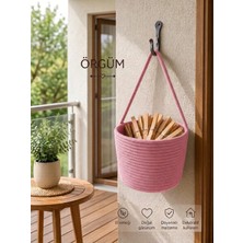 Empressco Sepet Mandal Sepeti Çok Amaçlı Organizer 15X15 cm Mandallar Dahil Değildir
