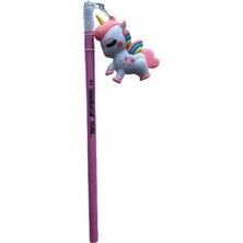 Budi Taros Unick Color Unicorn Peluş Tepeli Kurşun Kale