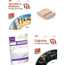 Palme Yayınevi 11.sınıf Coğrafya Edebiyat Tematik Soru Kitabı-Maarif Model 2027+TYT Deneme+Telefon Tutucu