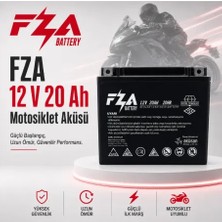 Fza 12 V 20 Ahmotor Aküsü YT20L-BS