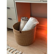 Empressco Çok Amaçlı Düzenleyici Hasır Sepet, Saksılık, Organizer, Orta Boy, 30X30