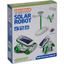 Kızılkaya Güneş Enerjili Robot Oluşturma Seti 6 İn 1 Solar Kit