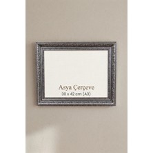 Asya Çerçeve 30 x 42 cm (A3 Ebat) Saltanat Serisi Camlı Oda Mutfak Salon Koridor Poster Puzzle Forma ve Resim Çerçevesi