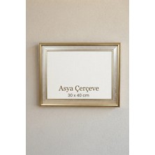 Asya Çerçeve 30 x 42 cm (A3 Ebatı) Selçuklu Saray Serisi Camlı Oda Mutfak Salon Koridor Poster Puzzle Forma ve Resim Çerçevesi