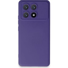 Bucuks Newface Xiaomi Poco X6 Pro Kılıf Nano Içi Kadife Silikon - Mor