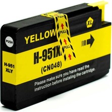 Hp 951XL-CN048AE Sarı Yüksek Kapasiteli Muadil Kartuş