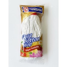 Temsan Gold Cotton Pamuklu Püskül Yedek Havlu Mop / Islak Mop / Paspas Ucu Başlığı - 1 Adet