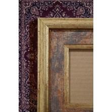 Asya Çerçeve Selçuklu Sarayı Serisi 25X25 Kare Fotoğraf Çerçevesi Camlı Dekoratif Duvar Tipi Plastik Çerçeve