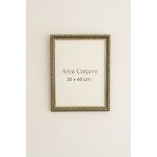 Asya Çerçeve 30 x 40 cm Osmanlı Saray Serisi Camlı Oda Mutfak Salon Koridor Poster ve Resim Çerçevesi