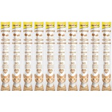 Aydogan's Dy Gimcat Hindili ve Tavşanlı 10X5 gr Sticks Kedi Ödül Maması 10X5 gr