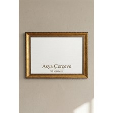 Asya Çerçeve 35 x 50 cm Hürrem Sultan Serisi Camlı Oda Mutfak Salon Koridor Poster Puzzle Forma ve Resim Çerçevesi