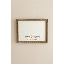 Asya Çerçeve 30 x 42 cm (A3 Ebatı) Osmanlı Saray Serisi Camlı Oda Mutfak Salon Koridor Poster ve Resim Çerçevesi