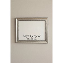Asya Çerçeve 33 x 48 cm Hürrem Sultan Serisi Camlı Oda Mutfak Salon Koridor Poster Puzzle Forma ve Resim Çerçevesi
