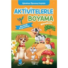 Lisinya Sevimli Hayvanlar - Aktivitelerle Boyama Kitabım