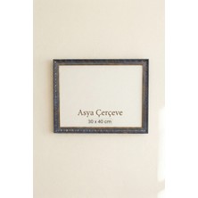 Asya Çerçeve 30 x 40 cm Istanbul Serisi Işlemeli Camlı Oda Mutfak Salon Koridor Poster ve Resim Çerçevesi