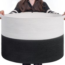 Empressco Amaterasu Jüt Hasır Sepet, Düzenleyici Sepet, Hasır Dokuma Sepet 40CM x 30CM