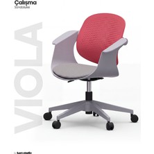 Karr Office Viola Çalışma Sandalyesi - Pembe