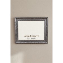 Asya Çerçeve 30 x 40 cm Saltanat Serisi Camlı Oda Mutfak Salon Koridor Poster Puzzle Forma ve Resim Çerçevesi