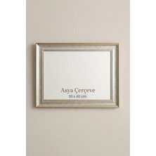 Asya Çerçeve 30 x 40 cm Selçuklu Saray Serisi Camlı Oda Mutfak Salon Koridor Poster ve Resim Çerçevesi