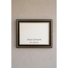 Asya Çerçeve 30 x 40 cm Selçuklu Saray Serisi Camlı Oda Mutfak Salon Koridor Poster ve Resim Çerçevesi