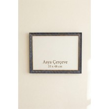 Asya Çerçeve 33 x 48 cm Istanbul Serisi Işlemeli Camlı Oda Mutfak Salon Koridor Avukat Ruhsatnamesi Poster ve Resim Çerçevesi