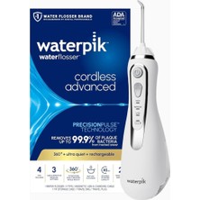 Waterpik WP-580C Kablosuz Şarjlı Ağız Duşu Beyaz
