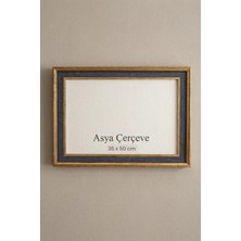 Asya Çerçeve 35 x 50 cm Selçuklu Saray Serisi Camlı Oda Mutfak Salon Koridor Poster Puzzle Forma ve Resim Çerçevesi