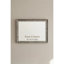 Asya Çerçeve 30 x 42 cm (A3 Ebat) Istanbul Serisi Işlemeli Camlı Oda Mutfak Salon Koridor Poster ve Resim Çerçevesi