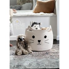 Empressco Oyuncak Sepeti, Jüt Sepet, Kedi Sepeti, Köpek Sepeti, Evcil Hayvan Sepeti, Çocuk Odası Sepeti, Sepet
