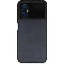 Bucuks Newface Xiaomi Poco M5 Kılıf Loop Deri Silikon - Lacivert