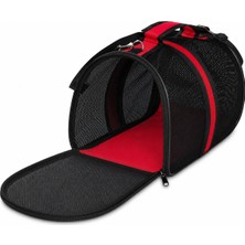 Yaroxpet Kedi Köpek Fileli Fly Bag Taşıma Çantası | Kabin Boy | Uçak Onaylı | 10 kg