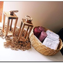 Empressco Hasır Bambu Rattan Sepet