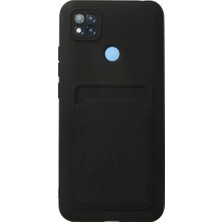 Bucuks Newface Xiaomi Redmi 9c Kılıf Kelvin Kartvizitli Silikon - Siyah