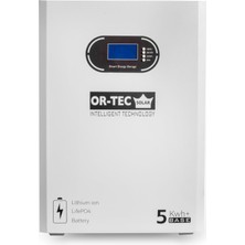 Or-Tec Solar Truva 5.12 Kwh 51.2V 100AH Lifepo4 Lityum Batarya