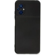 Bucuks Newface Xiaomi Poco M5 Kılıf Nano Içi Kadife Silikon - Siyah
