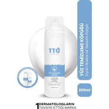 Tto Köpük Yüz Temizleme Solüsyonu 200 ml E Vitamini İle Tüm Cilt Tipleri için Arındırıcı Etki
