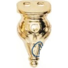 TeknoKapsül Minare Sandık Ayağı, Kutu Ayak 3 cm - Sarı, 100 Adet