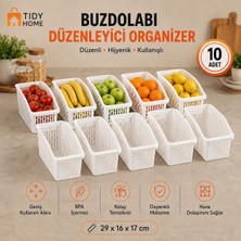 Tidy Home 10 Adet Buzdolabı Içi Düzenleyici Organizer Sepet
