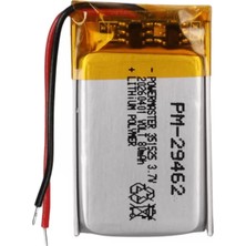 TeknoKapsül Powermaster 351525 3.7V 80MAH Lityum Polimer (Li-Po) Batarya Ciklet Pil