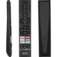 TeknoKapsül RM-L1840 Vestel Netflix Youtube Prime Video Google Play Disney+ Tuşlu LCD LED Tv Kumanda