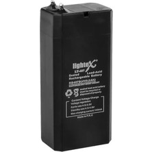 TeknoKapsül Lightex LT-407 4 Volt 0.8 Amper Akü