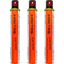 Prohummer Haktaş FC165 Gaz Tüpü Çivi Tabancası Için 3lü Ekonomik Paket