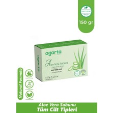 Agarta Onarıcı Etkili %50 Aloe Vera Özlü Doğal Katı Sabun 150 gr