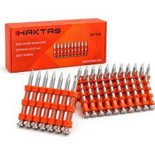 Prohummer Haktaş HKT036 1000 Adet 2,7X27 mm Çelik ve Sert Beton Çivisi Gazlı Çivi Tabancası Uyumlu