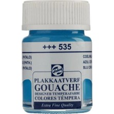 Royal Talens Designer Guaj Boya 16ML Cam Şişe Cerulean Blue (Pthalao) - 535
