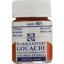 Royal Talens Designer Guaj Boya 16ML Cam Şişe Light Brown - 401